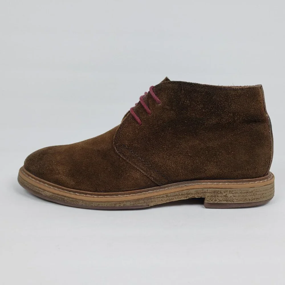 1901 Canyon Mens Size 9 Brown Suede Formal Casual Chukka Boots Shoes